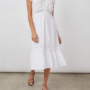 Rails Kiki Dress White Lace detail